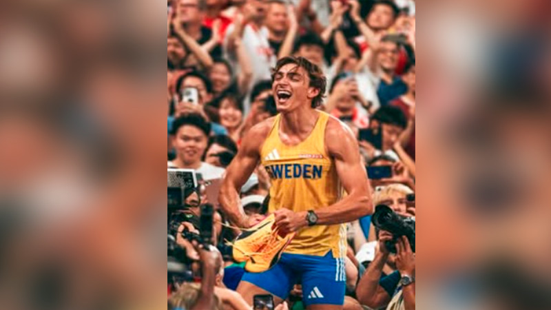 ¡Imparable! Armand Duplantis pulveriza el récord mundial de salto con garrocha por 14ª vez en cinco años 