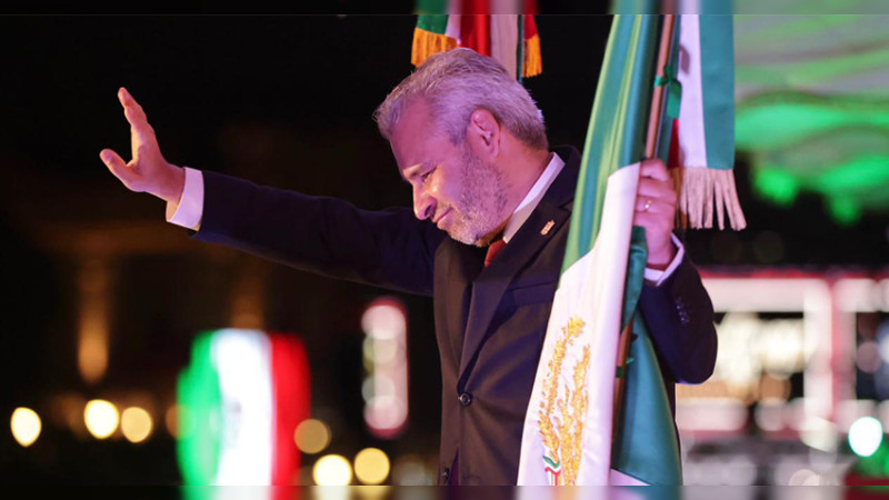 Vivan las mujeres”, Bedolla incluye heroínas en cuarto Grito de Independencia 