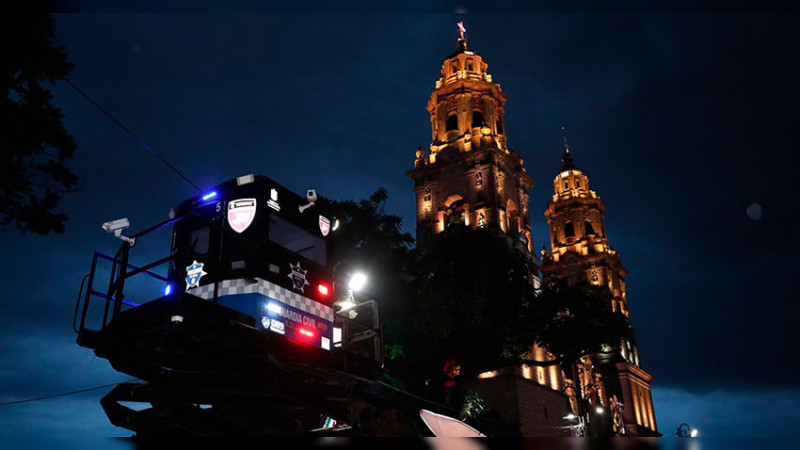 Reporta saldo blanco la SSP de Michoacán tras Grito de Independencia 