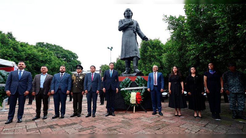 Encabeza Alfonso Martínez Ceremonia por el CCXV Aniversario del Inicio de la Independencia de México 