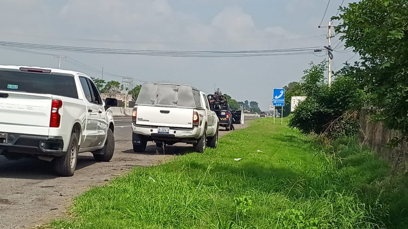 Localizan un cuerpo con huellas de tortura a la orilla de la carretera Uruapan – Lombardía, Michoacán  