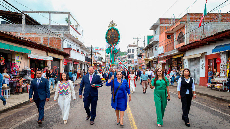 Quiroga conmemoró el CCXV Aniversario del Inicio de la Independencia de México 