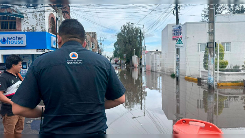 Lluvias dejan afectaciones económicas menores en el sector comercial del municipio de Querétaro: Alejandro Sterling 