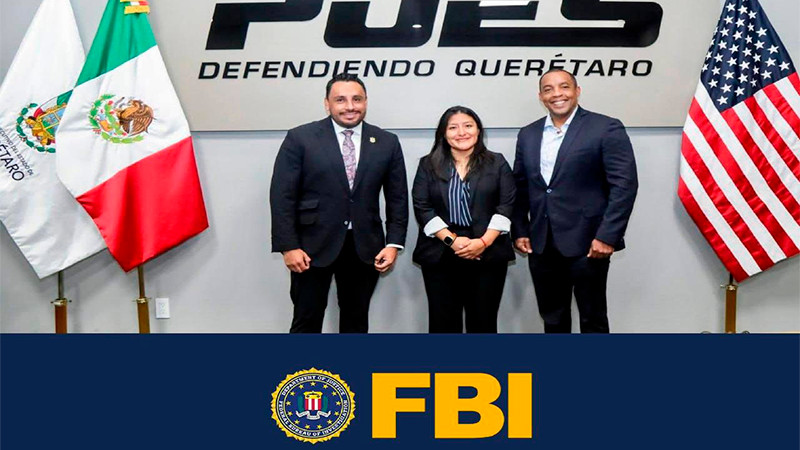 Visita FBI el complejo Rhino de la SSC de Querétaro 