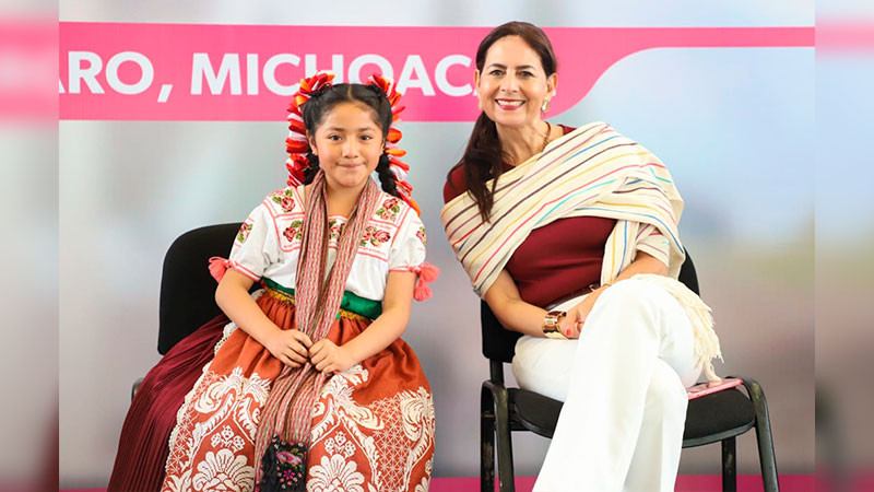 Se fortalecen escuelas indígenas con programas Jalo a Estudiar y Pinto Mi Escuela: Gabriela Molina 