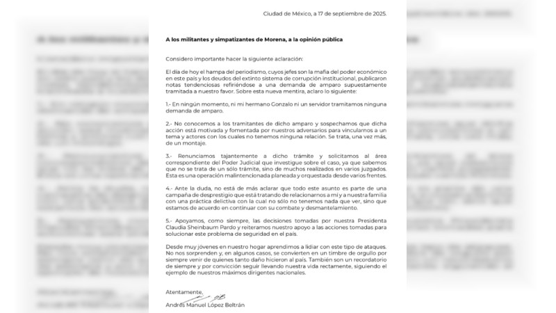Hijos de AMLO renuncian a amparos y ponen presión al Poder Judicial