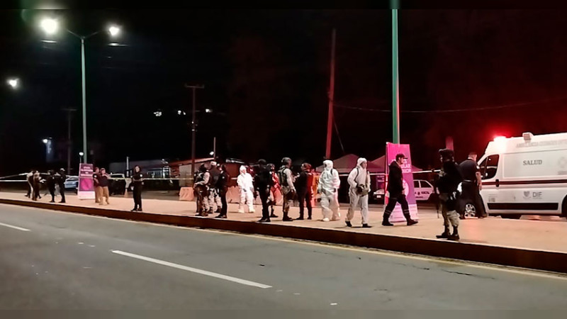 FGE refuerza pesquisas por agresión en contra de la Policía Municipal en Uruapan 