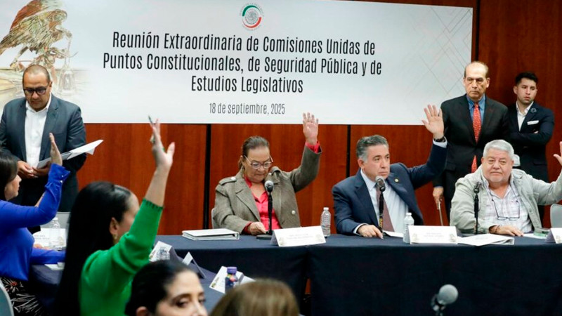 Avalan Comisiones del Senado dictamen en materia de extorsión 