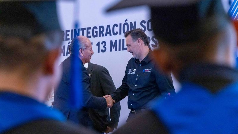 Personas privadas de la libertad en Querétaro reciben certificados educativos 