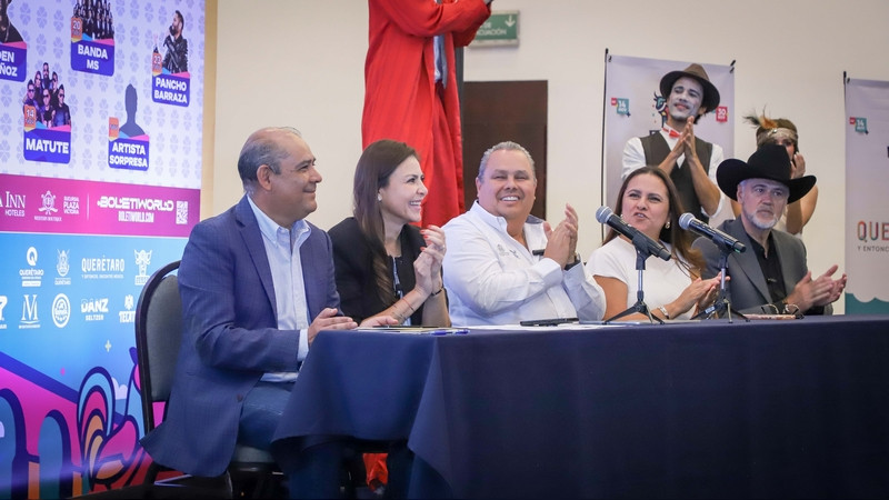 Presentan autoridades la Feria Internacional Ganadera Querétaro 2025 