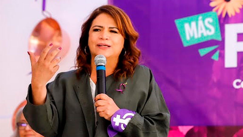 Fabiola Alanís: El gran reto de Michoacán es la construcción de la paz con justicia social 