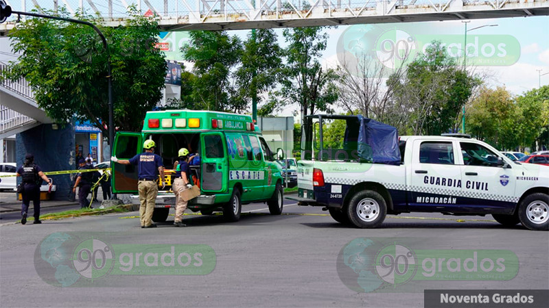 Balean a dos en Zamora, Michoacán, uno muere el otro está herido 