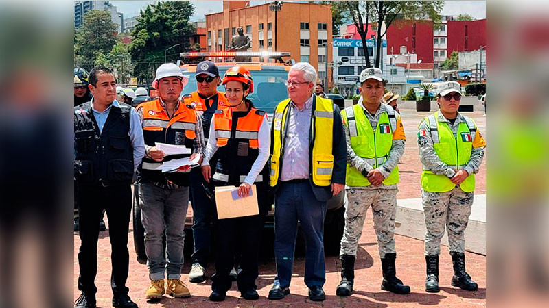 CDMX registra participación récord en Simulacro Sísmico 2025 