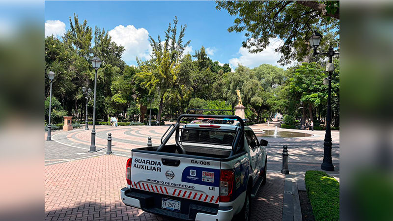 Ya se encuentra operando casi al 100 por ciento con el nuevo sistema de videovigilancia e iluminación en Querétaro; confirmó Felifer Macías Olvera 