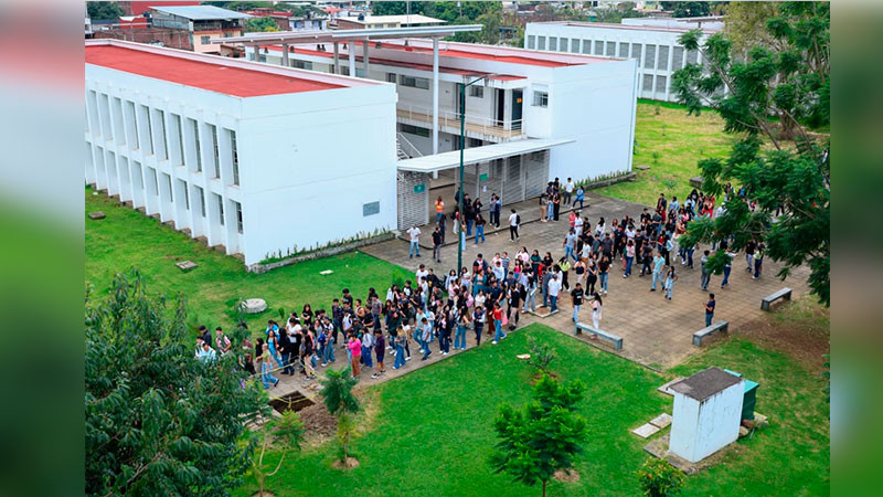 UMSNH apuesta a una cultura de la prevención; se suma al Simulacro Nacional 2025 