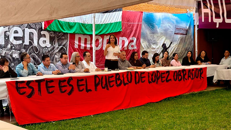 Fabiola Alanís a fundadores de MORENA: con ustedes hablamos el mismo lenguaje, el de honestidad y el de justicia social 
