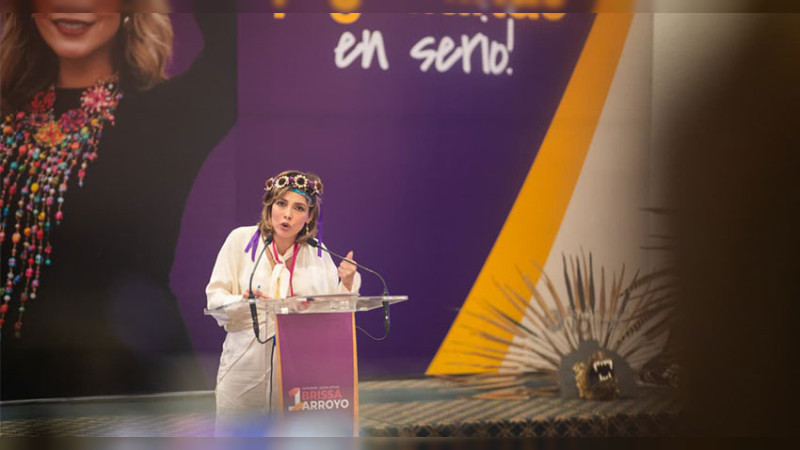 Legislando en serio construyendo el futuro de Michoacán: Brissa Arroyo 