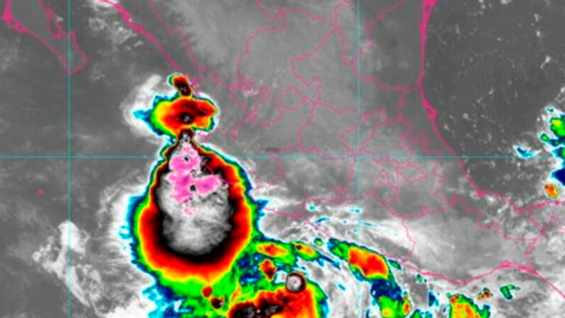 'Narda' provocará fuertes lluvias en gran parte del Pacífico mexicano 