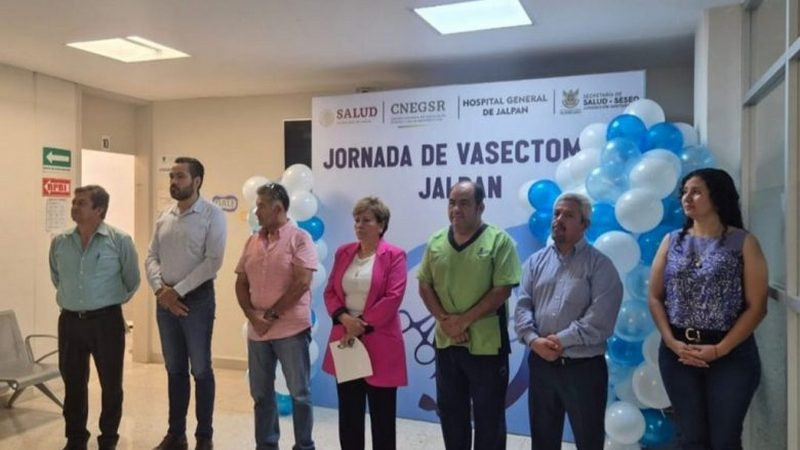 Realiza SESA Jornada de vasectomía sin bisturí en Jalpan, Querétaro 