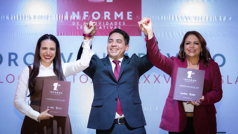 Iván Vera rinde su Primer Informe de Actividades Legislativas en el Congreso de Michoacán 