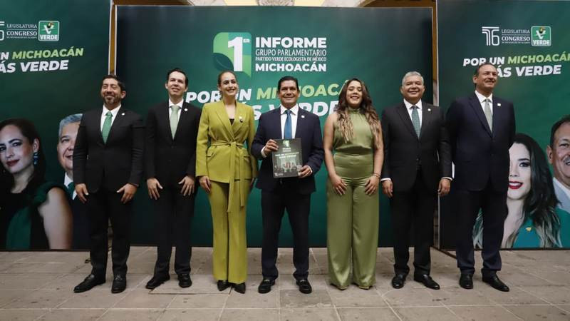 Entrega Grupo Parlamentario del PVEM Primer Informe de actividades legislativas 