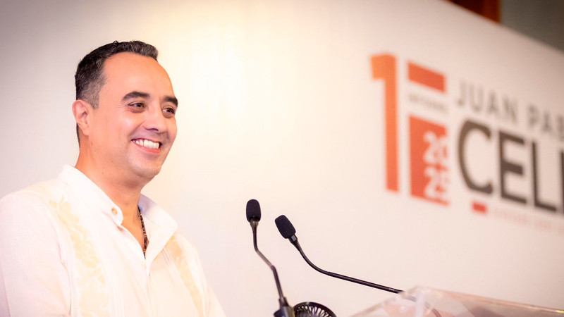 Un año de trabajo legislativo guiado por el Humanismo Mexicano: Juan Pablo Celis 
