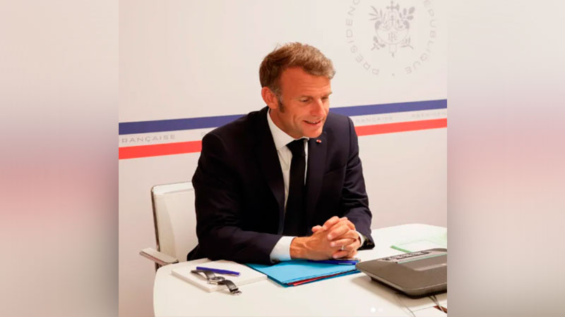 Declara Macron que Francia reconoce al Estado de Palestina 