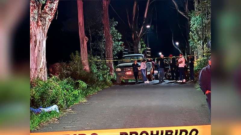 Hallan cadáver en Lagunillas, Michoacán, lo habrían atropellado 