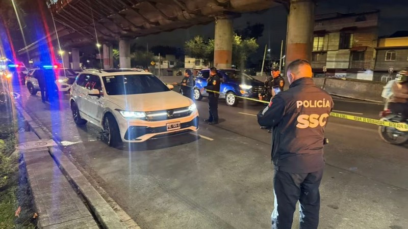 Conductor sobrevive a ataque armado en la Ciudad de México; recibió impactos en mandíbula y cabeza 