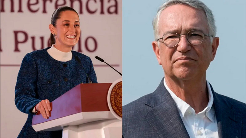 “Como debe en México, debe en Estados Unidos": nuevo capítulo de Claudia Sheinbaum vs Ricardo Salinas Pliego 