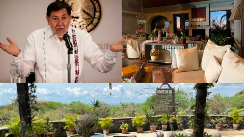 Noroña reporta robo a su casa en Tepoztlán; califica hecho de "grave y extrañísimo" 