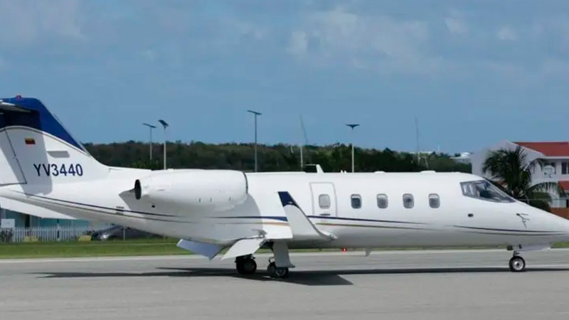 Se estrella jet privado en aeropuerto de Venezuela; era utilizado por cúpula chavista 