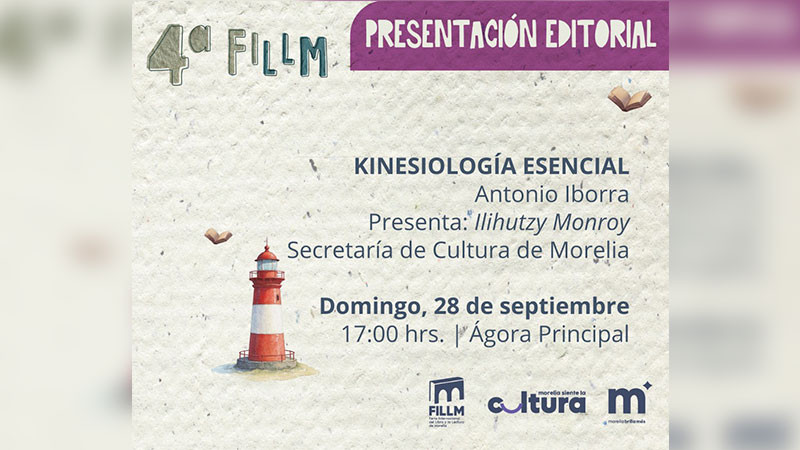  Presentará SeCultura Morelia, tres publicaciones durante la IV Feria del Libro  