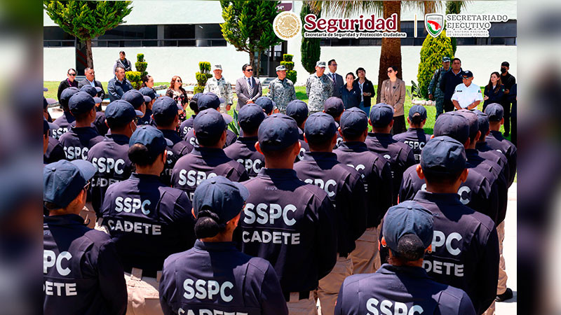 Ingresan 188 cadetes de la segunda generación de la academia Nacional de Seguridad Pública 