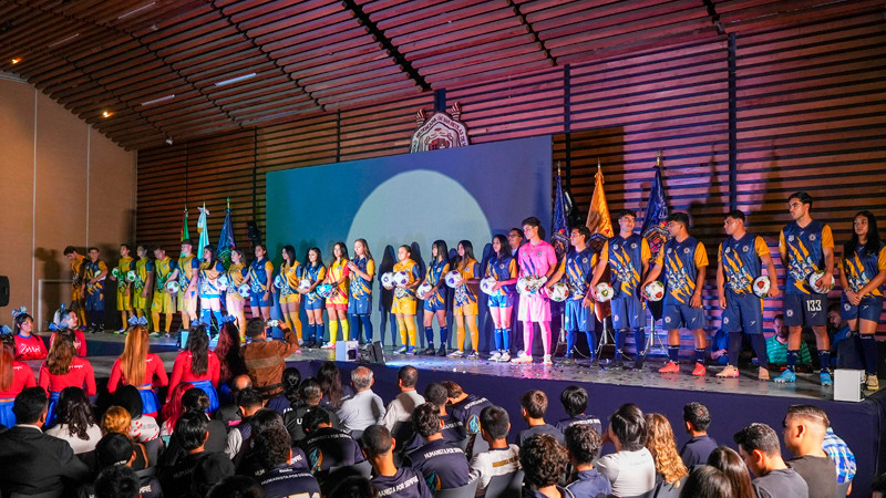 Con espectacular evento, Atlético Morelia-UMSNH presenta sus equipos para la Liga TDP y sus nuevos jerseys 