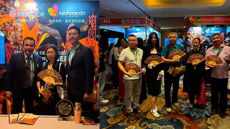 Michoacán presente en China para tianguis turístico 