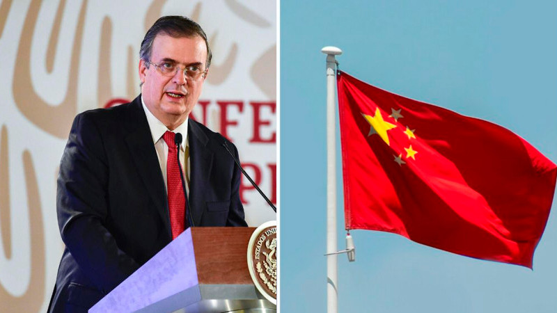 Ebrard responde a China sobre aranceles: "es una decisión legítima y sin criterio geopolítico" 