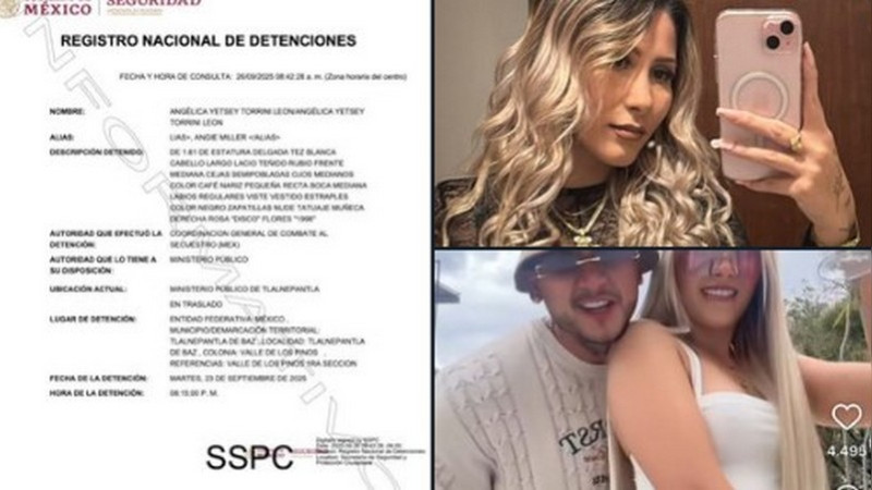 Detienen en México a la actriz de contenido para adultos Angie Miller; estaría implicada en las muertes de B-King y Dj Regio Clown 