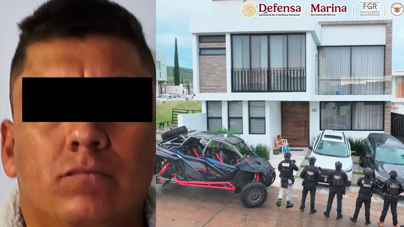 Cae presunto líder de facción de grupo delincuencial de Tabasco; operaba en Guanajuato 