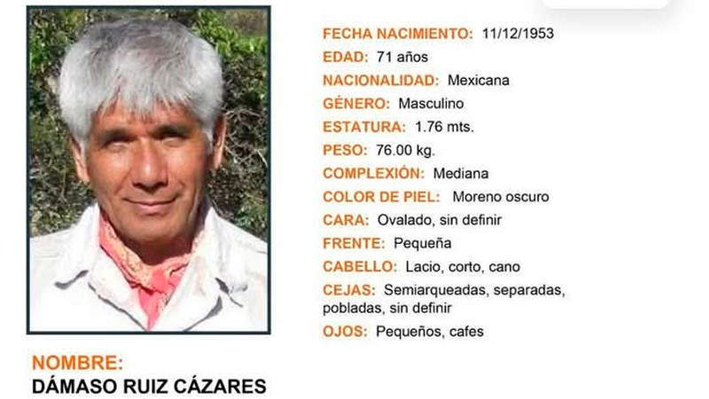 Localizan con vida a senderista que se encontraba desaparecido en Tiquicheo, Michoacán 