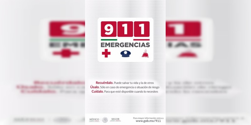 Ya hay 911 para emergencias en Michoacán - Foto 3 