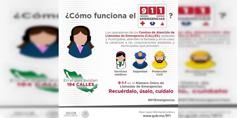 Ya hay 911 para emergencias en Michoacán - Foto 6 