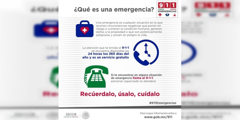 Ya hay 911 para emergencias en Michoacán - Foto 7 