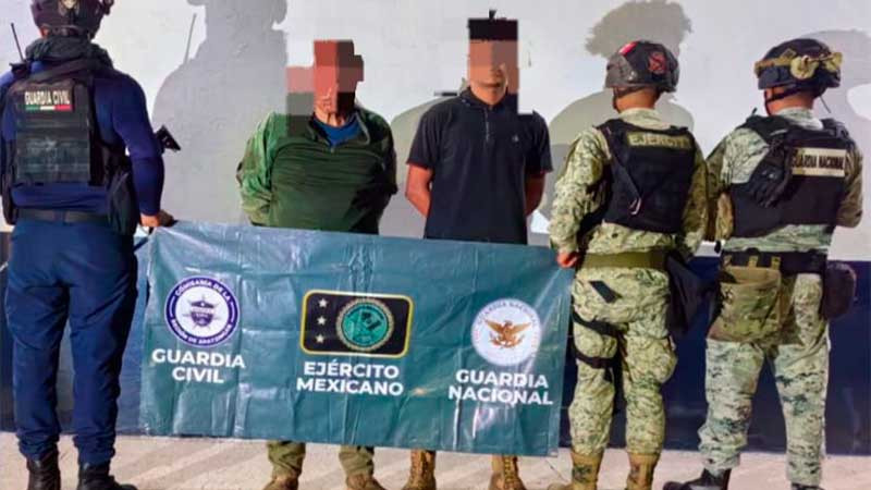 Operación Apatzingán: En una semana detienen a tres venezolanos; dos de ellos traían armas  