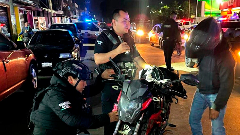 Blindaje Uruapan: Para garantizar el orden y la paz en la zona, refuerzan acciones operativas  