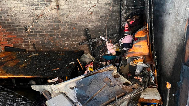 Incendio de vivienda en Zitácuaro, Michoacán, fue provocado: propietarios 