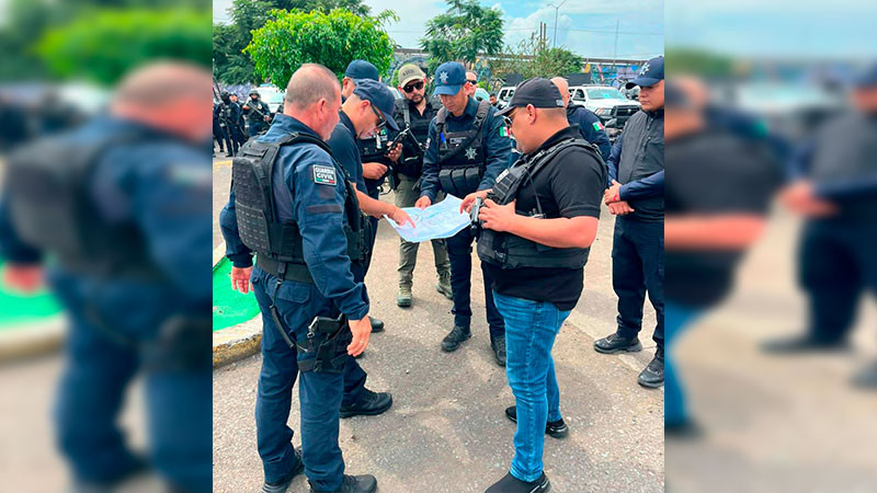 Blindaje Uruapan: continúan acciones del operativo por aire y tierra  