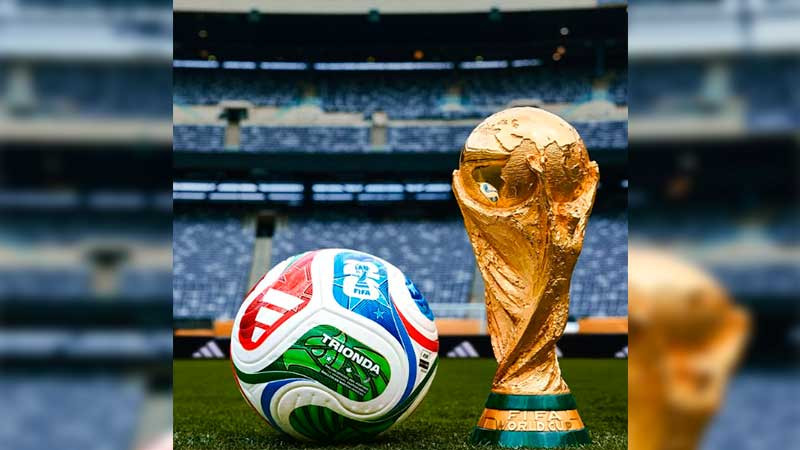 Adidas presenta TRIONDA, balón oficial del Mundial 2026 