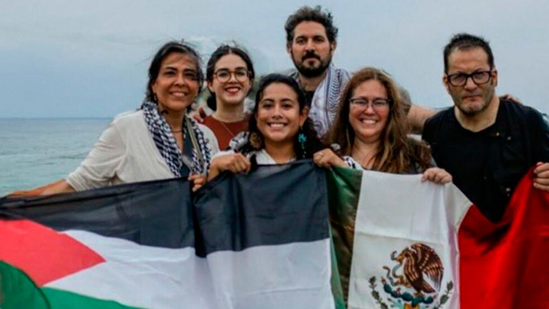 Mexicanos que viajaban en la flotilla Sumud aceptan su repatriación desde Israel 