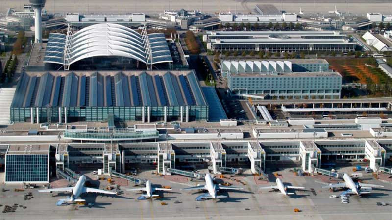 Aeropuerto de Múnich suspende operaciones nuevamente por alerta de drones 